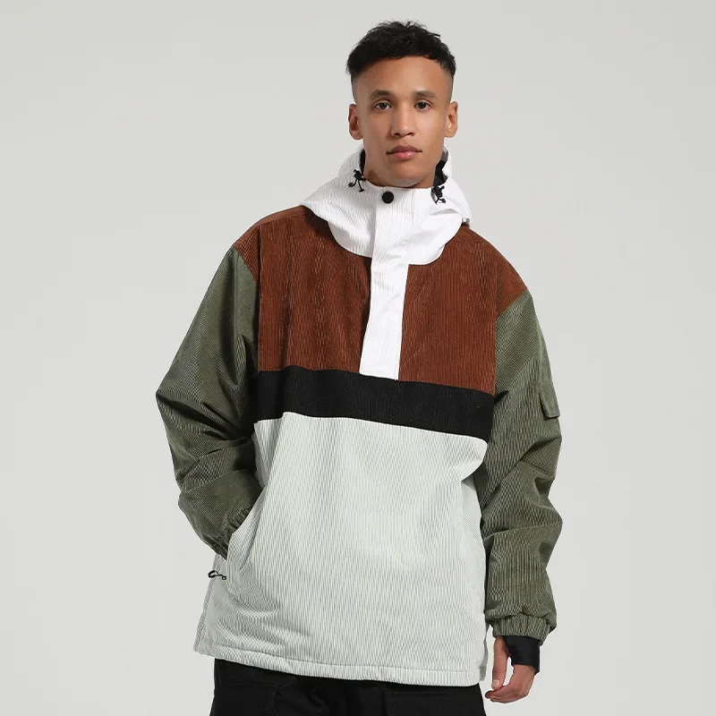 

Winter Ski Jackets Women Windproof Snow Clothing Warm Loose Snowboard Wear Sports Outdoor Skiing Coats Couple Ski Hoodie Jackets