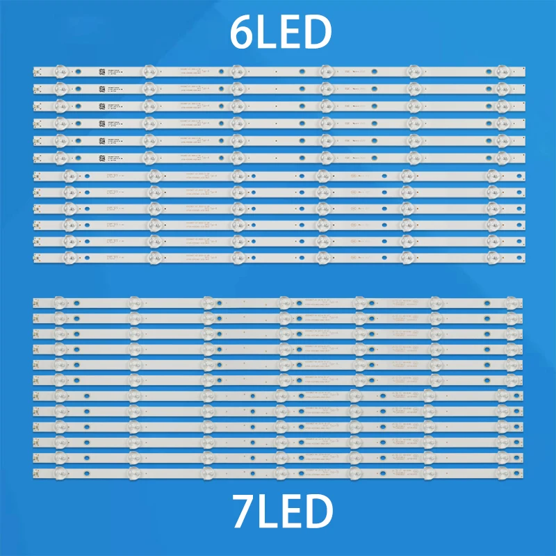 

LED Backlight strip For Philips 55"TV 55PUF6056 55PFF5250 55PFF5055 55PUF6051 K550WD9 H55V8990 K550WD7 55PFF5250/T3 55PUF6050