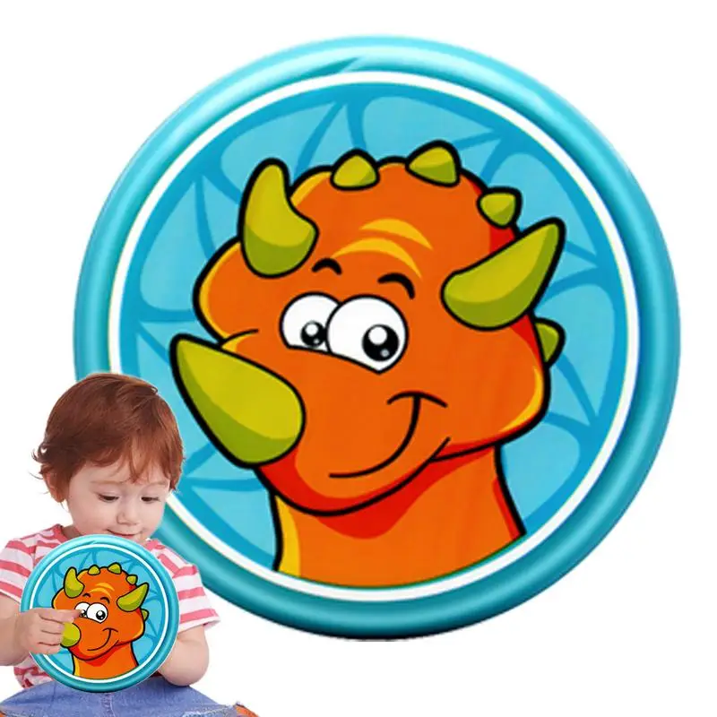 

Flying Disk Toy Outdoor Fun Toy Cute Flying Disk Outdoor Garden Beach Game Outside Toy Cartoon Flying Disc For Kids Boys & Girls