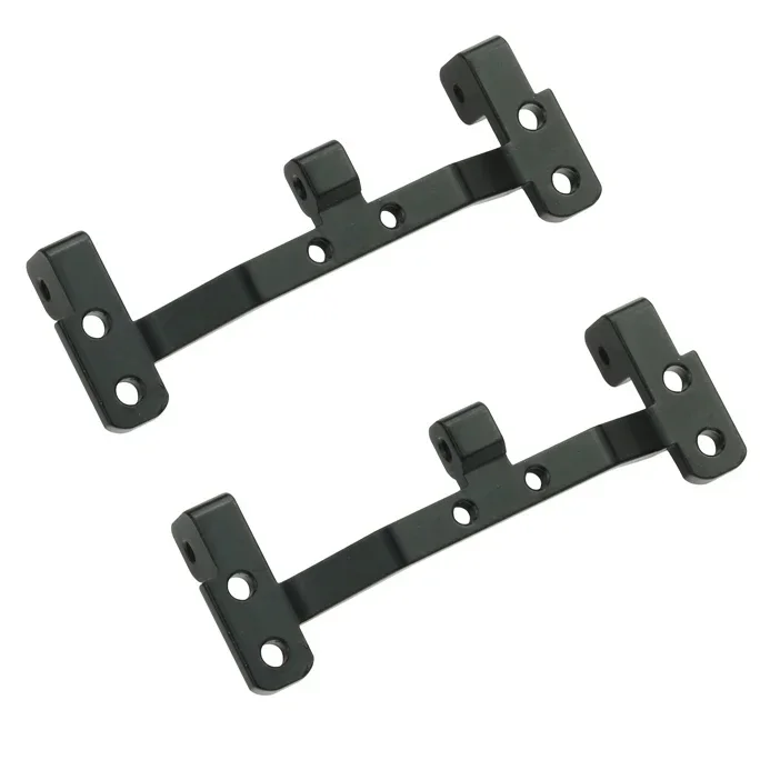 Asiento de Base de varilla de tracción de Metal y eje hacia arriba, soporte de Servo, piezas de repuesto de montaje de actualización para MN D90 FJ45 WPL C14 C24 RC Car