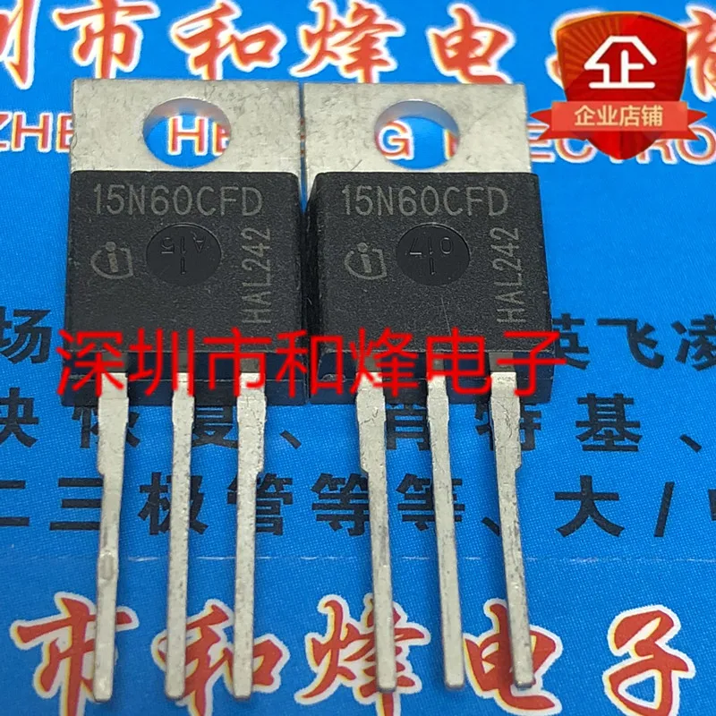 Free shipping  SPP15N60CFD 15N60CFDTO-220 650V 13.4A     20PCS