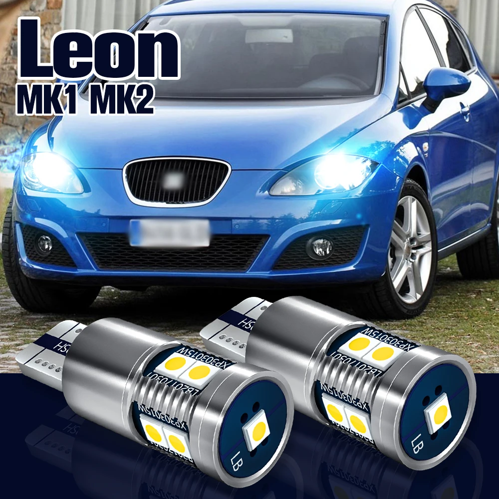 

Clearance Light Bulb 2pcs LED Parking Lamp For Seat Leon 1 MK1 1M 2 MK2 1P Accessories 1999-2012 2006 2007 2008 2009 2010 2011