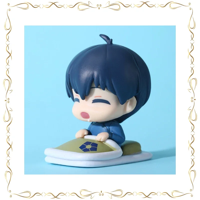 Isagi Yoichi النوم النمذجة شخصيات كرتونية سطح المكتب زخرفة عمل نموذج لجسم اللعب #1