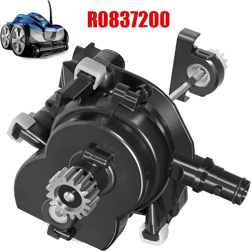 Replacement for Polaris R0837200 Quattro Sport Pressure Side Automatic Pool Cleaner, with O-Ring Screws, Black