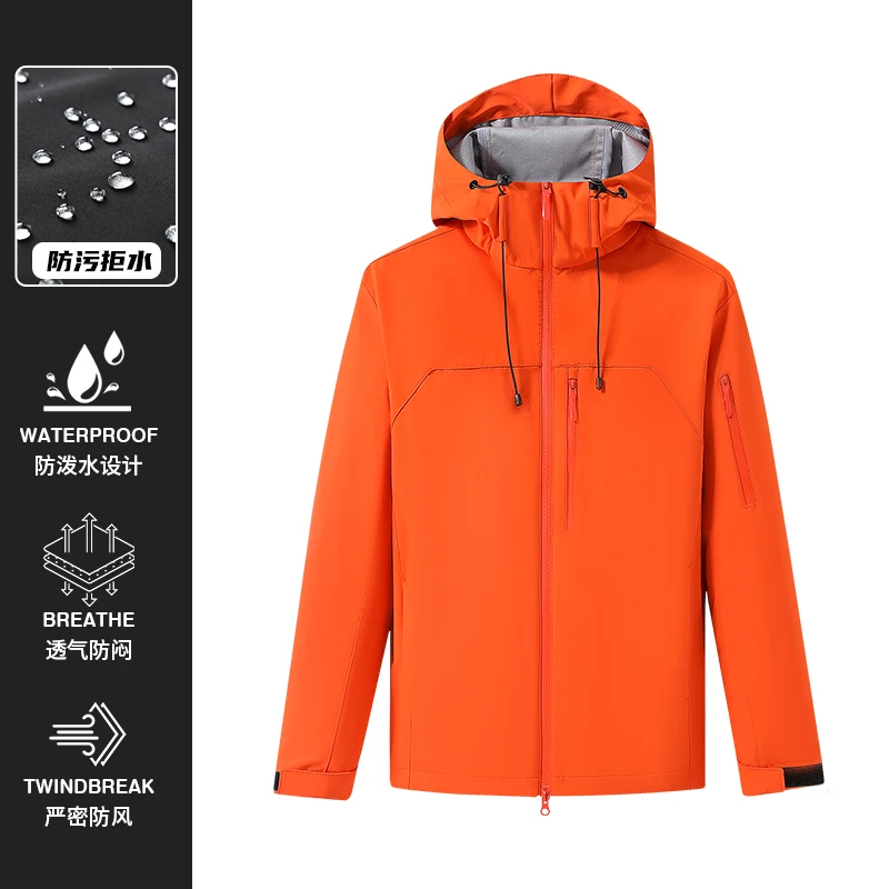 Cortavientos de concha suave para exteriores, escalada en roca, senderismo, Camping, pesca, escalada de montaña, viaje, salida, chaqueta deportiva de conducción autónoma