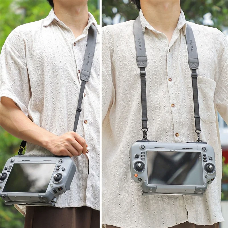 Sunnylife 2 in 1 훅 벨트 넥 랜야드 DJI RC Plus 2 리모컨용 스크린 스트랩 포함 (아그라스 T40/T50 T60/T70 드론용)