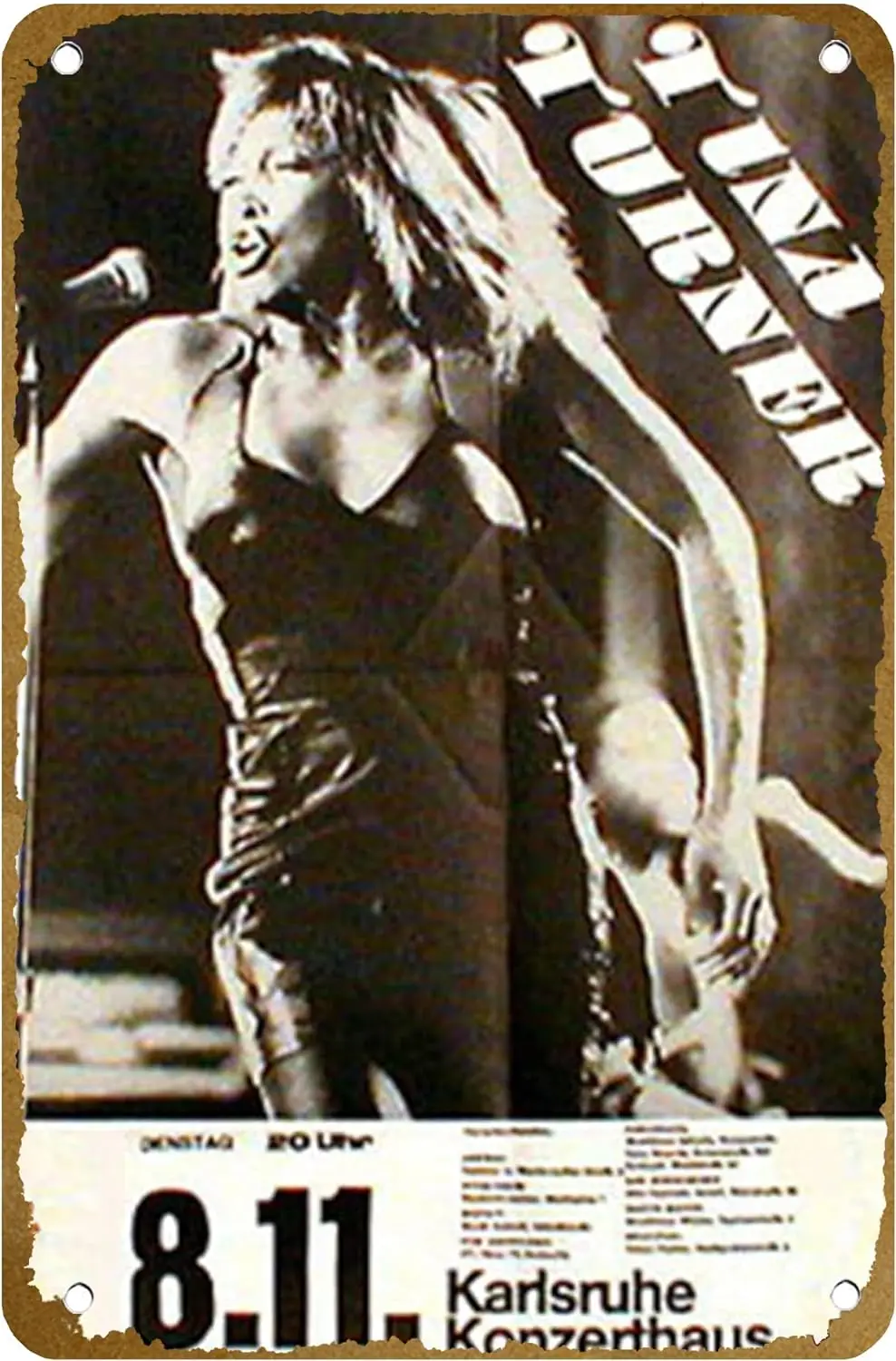 Постер с винтажным металлическим жестяным логотипом для семейного клуба, бара, кафе, 8x12 дюймов