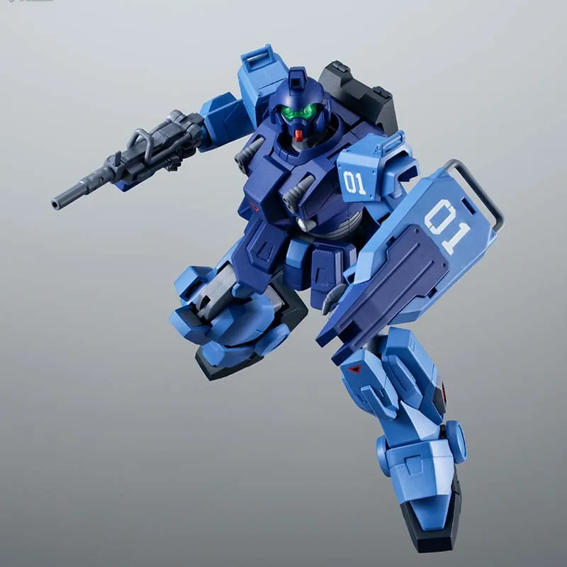 Bandai-Kit de modelo Gundam Roboto Spirits Blue Destiny 1, figura de Anime Gunpla, Kit de construcción, figuras de acción de Gundam, juguetes para regalo