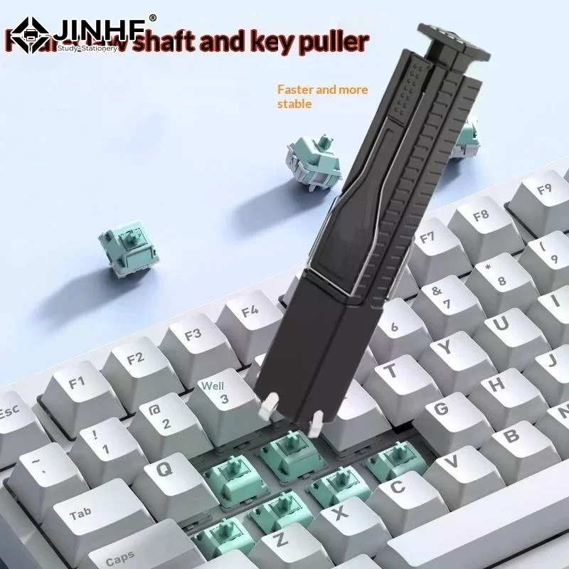Universal 2 In 1 Keyboard Keycaps Switch Puller Opener Keycap Shaft Remover Button Extractor Keyboards Accessories Kit