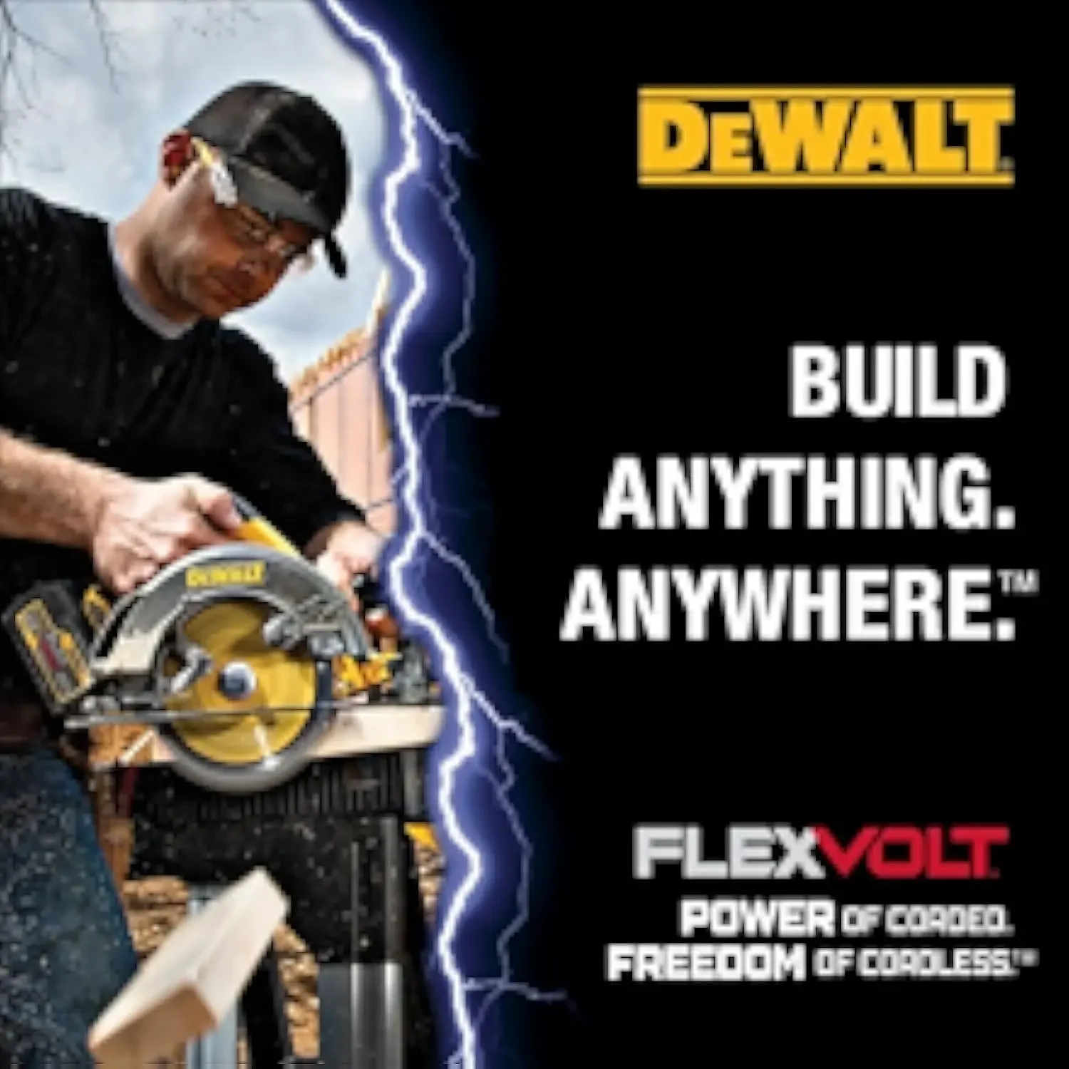 DEWALT FLEXVOLT 60V MAX* Cordless Reciprocating Saw, Tool Only (DCS388B)