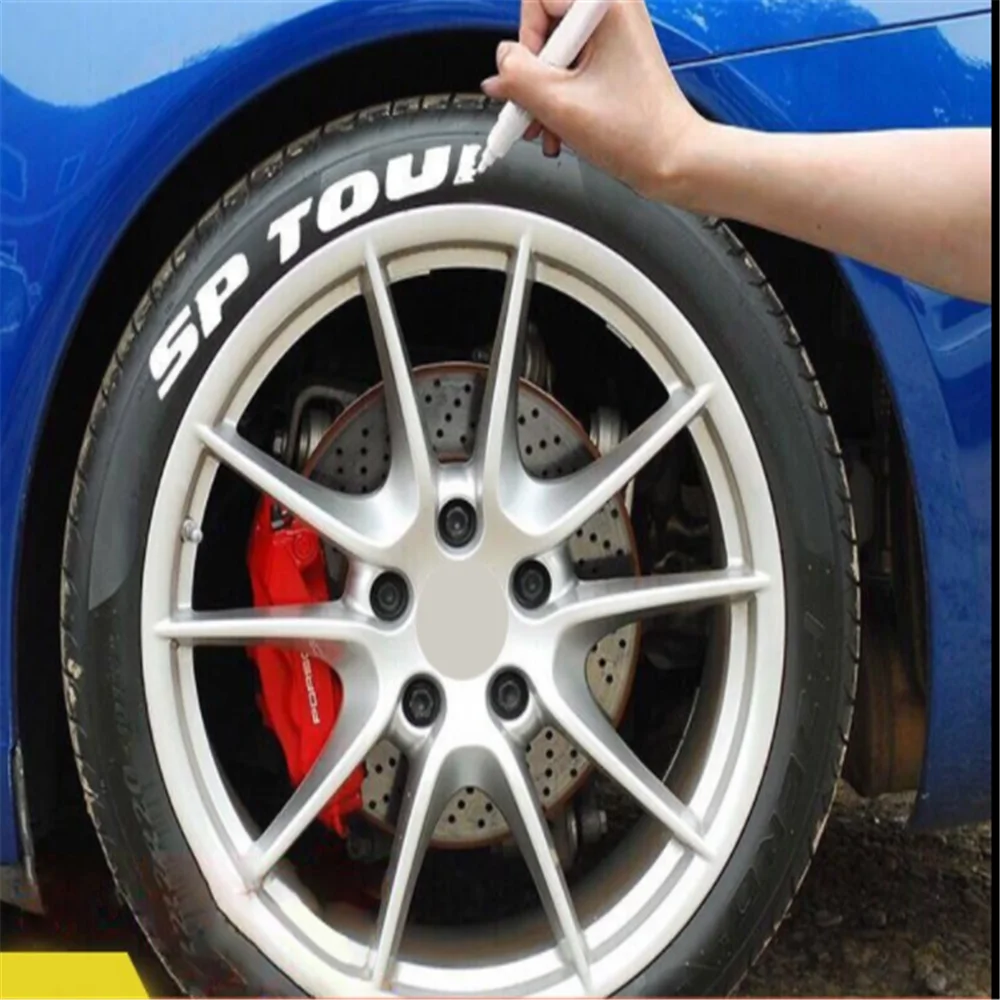 

Car tire tread painting graffiti pen for Fiat 500 600 500l 500x diagnostic punto stilo bravo freemont stilo panda