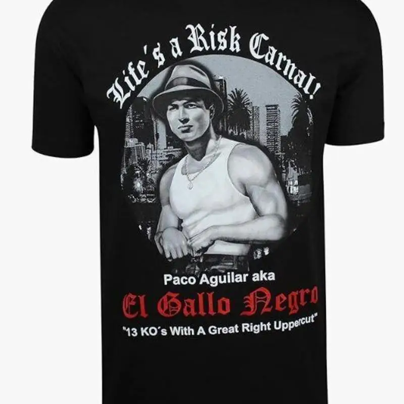 Mens Chicano Inspired Vatos Shirt Blood in Blood Out Movie Tribute Tee