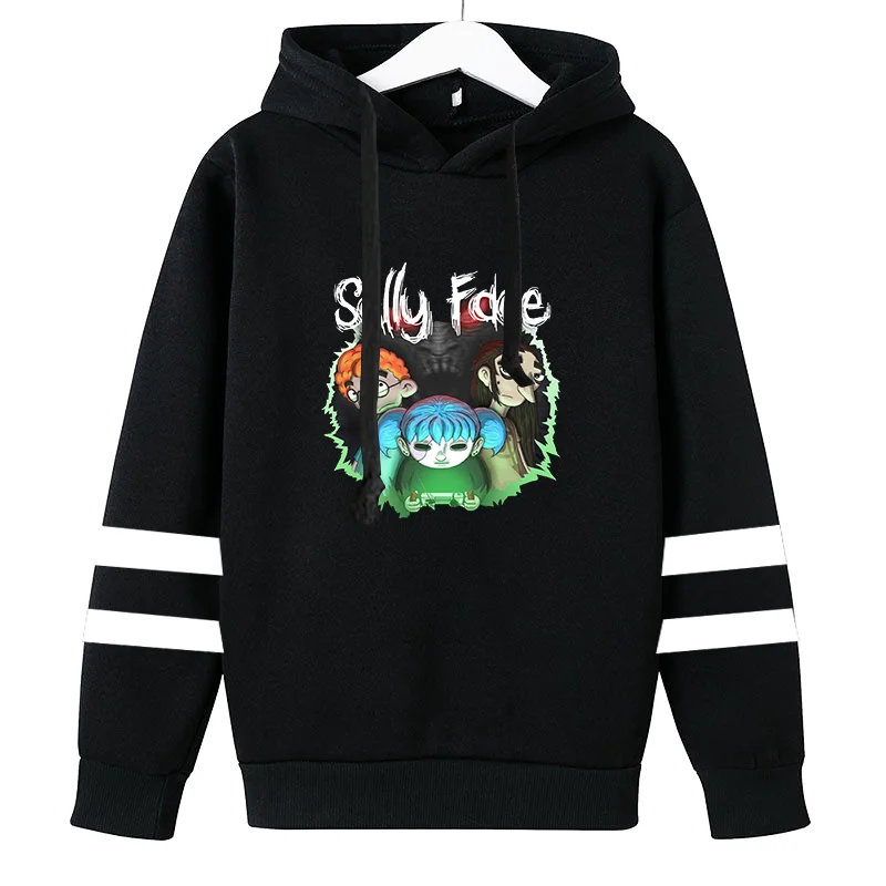 

Game Sally Face Boys Girls Cartoon Hoodies Women Unisex Harajuku Cute Sweatshirt Manga Streetwear Hoody Female