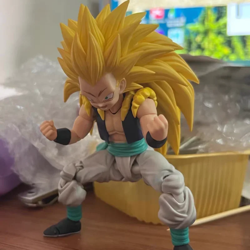 

Аксессуары для головы в наличии Kw Studio Dragon Ball Shf Gotenks Ssj3 + базовая форма комплект Аниме экшн-фигурки модели игрушки