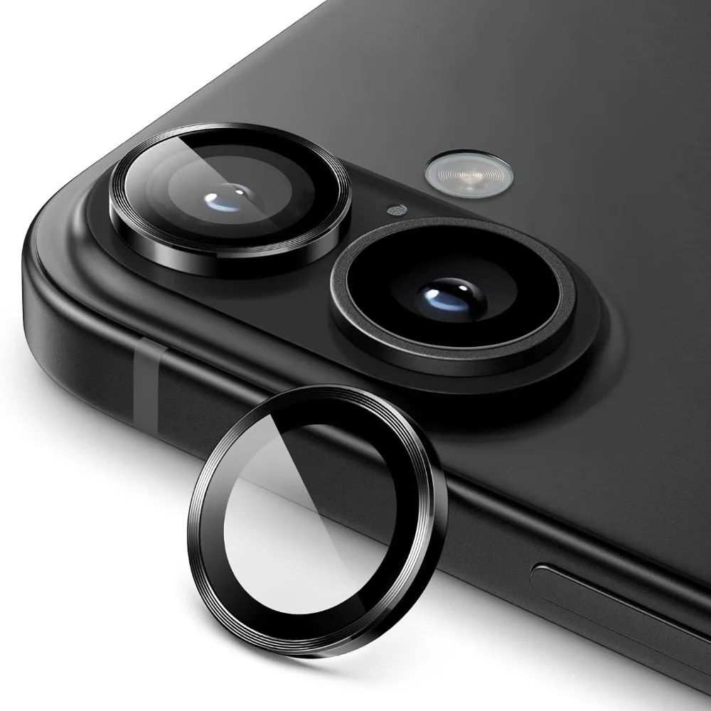 For iPhone 17 Pro Max Air Metal Ring Camera Len Protector Anti-Scratch HD Camera Lens Protective Tempered Glass for iPhone 17Air