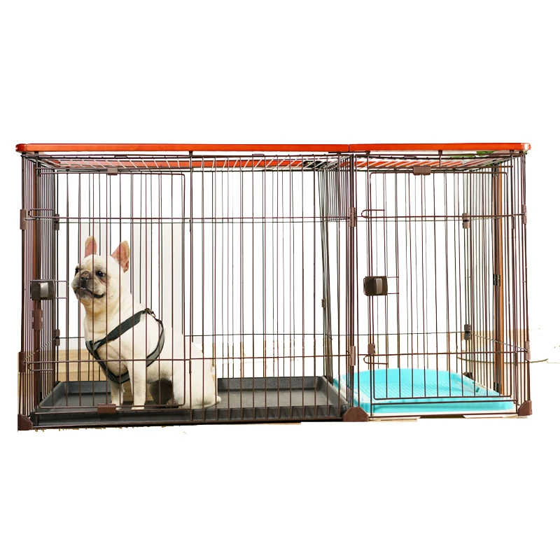 Dog cage dog kennel with toilet separation Teddy Bomei small and medium sized dog house