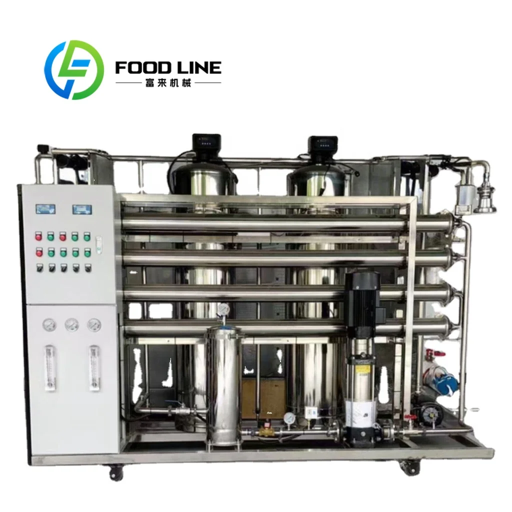 For 2000L/Hour RO Membrane Reverse Osmosis Water Purification System 1 Year Warranty customize