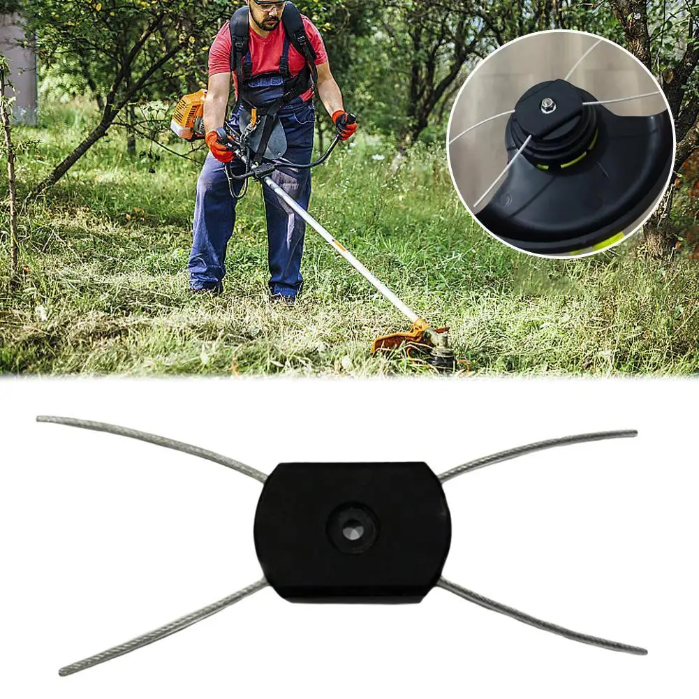 1/3pcs Wire Rope Weed Whacker Electric Weed Trimmer Replacement Steel Wire Line Universal Wire Rope Wacker Attachment