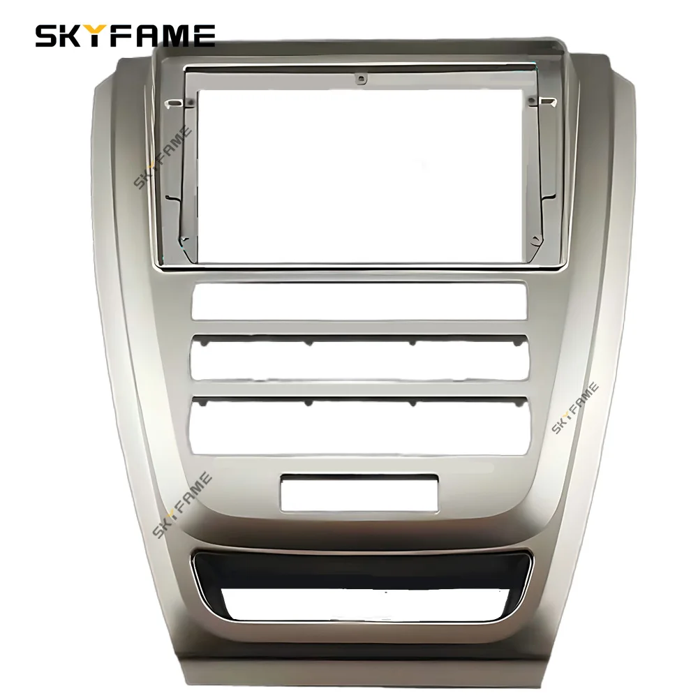 SKYFAME Car Frame Fascia Adapter Android Radio Dash Fitting Panel Kit For Ford Fusion