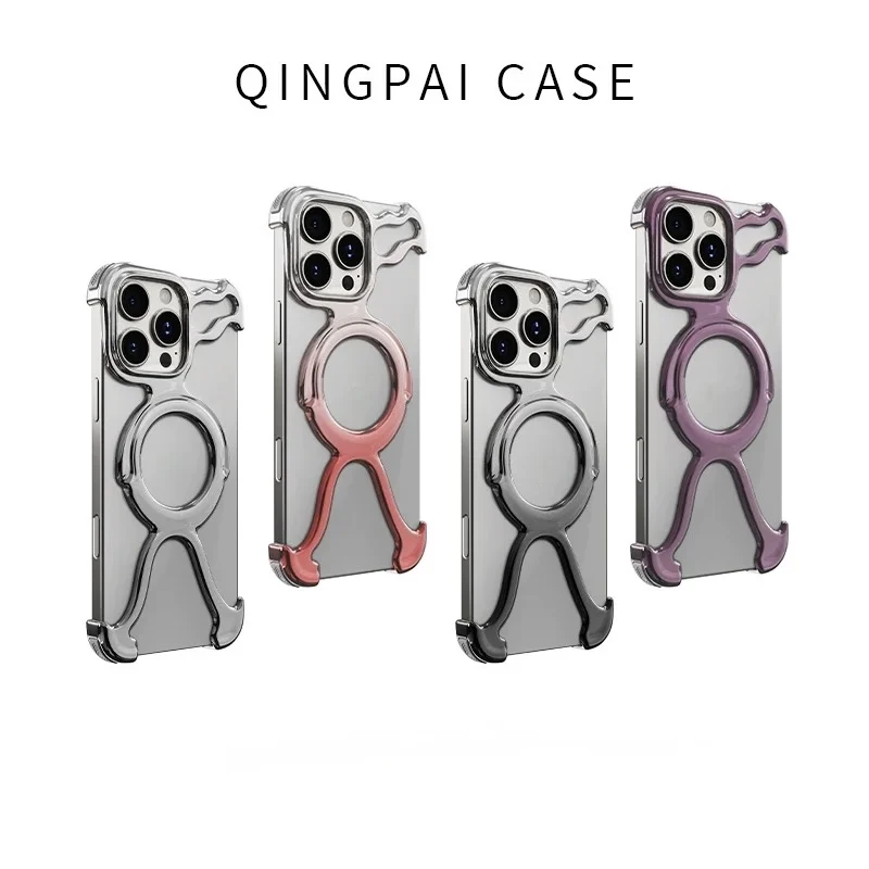 

Полый бескаркасный корпус с рассеиванием тепла подходит для чехла iPhone, жесткого чехла с магнитной присоской и защитой от падения.