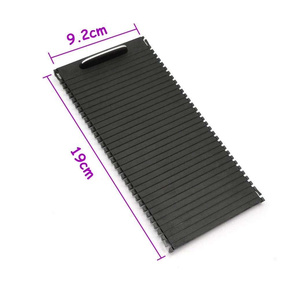 Center Console Cover Slide Roller Blind Cover Cup Holder For Mercedes Benz C Class W204 E Class W207 W212