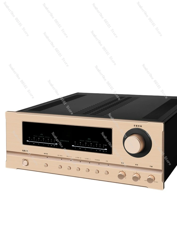 Home HiFi High Power Amplifier Audiophile Grade Pure Class A Professional Audio Power Amplifier