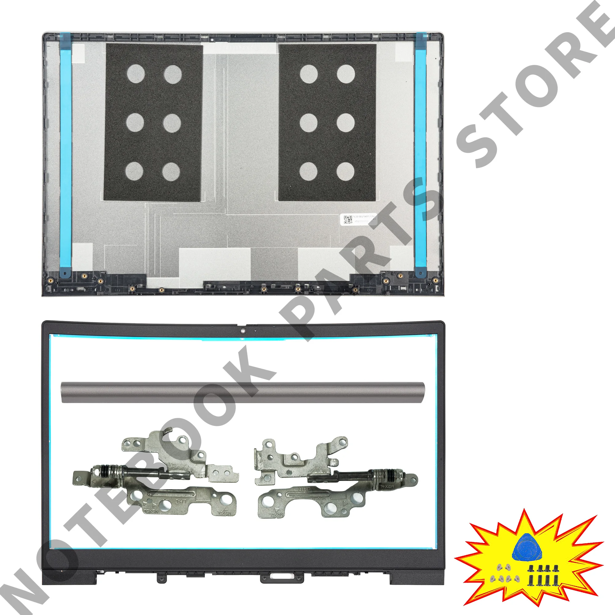 

Детали для ThinkBook 14 G2 ARE для ThinkBook 14 G2 ITL 14 G3 ACL ДЛЯ THINKBOOK 14 G4 IAP Верхняя крышка/рамка/запчасти для петель ЖК-дисплея Замена