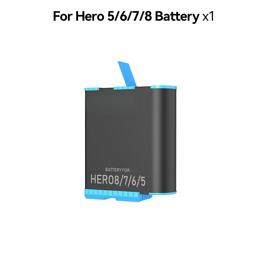 For GoPro Hero 5 6 7 8 Battery 3.85V 1220mAh Replacement Li-ion Battery for GoPro 5/6/7/8 Black Action Camera Accessories view 2