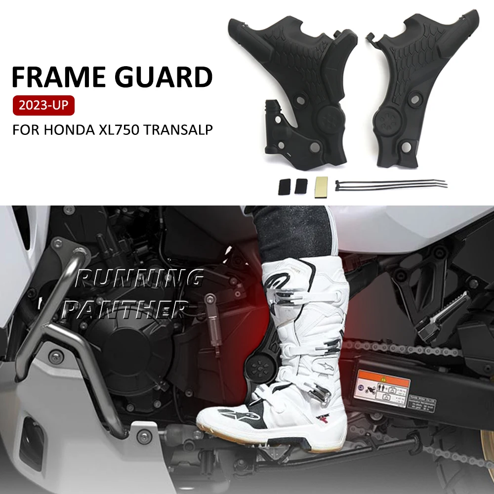 

For Honda XL750 Transalp XL 750 TRANSALP 2023 2024 Motorcycle Accessories Fairing Side Frame Panel Guard Protector Plate Cover