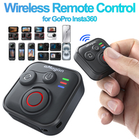 Wireless Bluetooth Remote Control with Wrist Strap for Insta 360 X5 X3 X4 GO 3S ACE Pro 2 GoPro 13/12/11/10/9/8 Action Camera