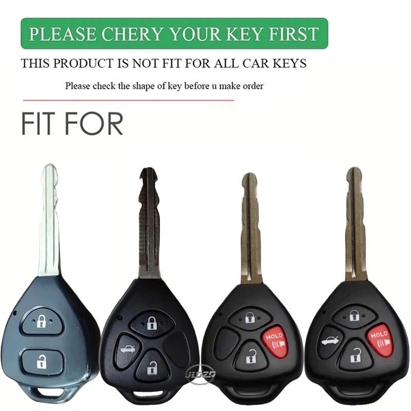 Siicone Car Key Case Cover For Toyota Auris HiLux Corolla Fortuner Prado Verso Camry Reiz Yaris Vitz Vios Rav4 Ractis