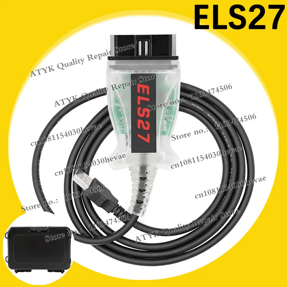 

els27 диагностический кабель OBD2 сканер ремонт оборудования инструменты для проверки ELS27 PCM Scan Master ELM Focccus автомобили тюнинг авто кабель