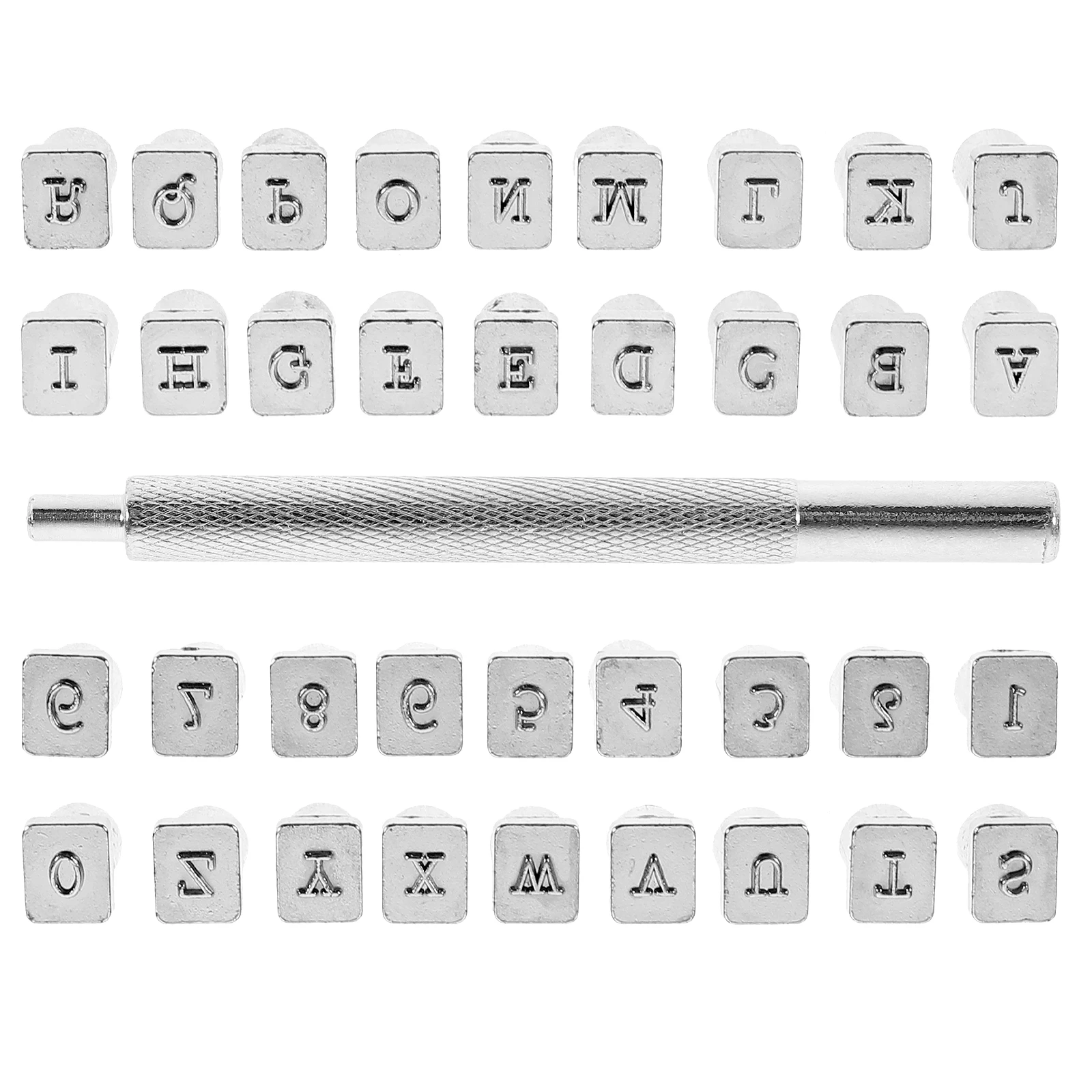 

1 set Letter Stamp Set Stamping Kit Craft Tools Clear Precise Stamping Alphabet Numbers Engraving