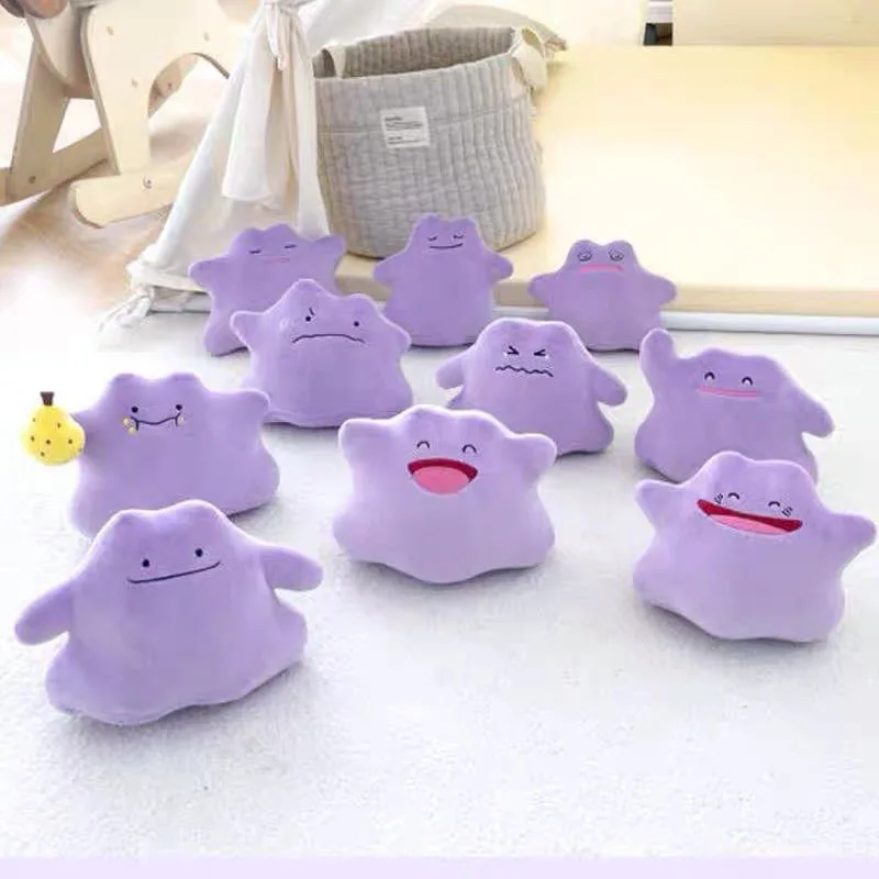 15cm Original Pokemon Plush Ditto อะนิเมะตุ๊กตาอะนิเมะการ์ตูนคุณภาพสูงตุ๊กตาของขวัญวันเกิดของเล่นสําหรับเด็กเด็ก
