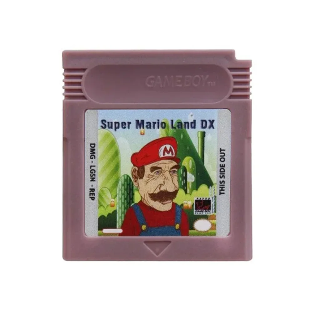 Neue GBC 16-Bit-Spielvideokassette Konsole 16-Bit-Spielkarte Wario Land Donkey Kong Wario Land 2 Yoshi für GBC/GBA Mario