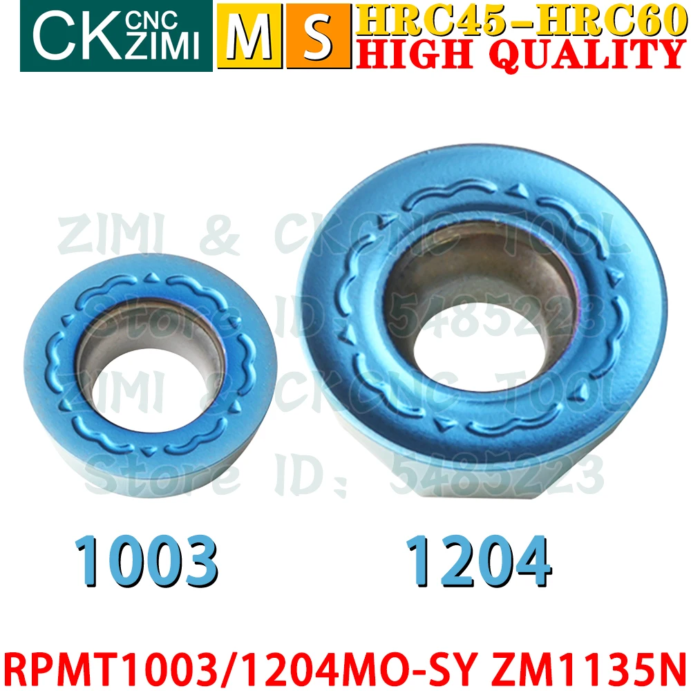 RPMT1003MO-SY ZM1135N RPMT1204MO-SY ZM1135N إدراج كربيد إدراج طحن الجولة طحن الوجه أدوات فهرسة أداة مخرطة معدنية باستخدام الحاسب الآلي RPMT 1003 RPMT 1204 EMRW 5R EMRW 6R