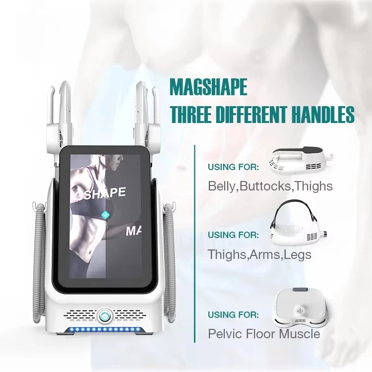 Portable EMS Muscle Stimulator Machine 2600W Output Power for Body Contouring Weight Loss Hands Target Area US/IT/Za Compatible