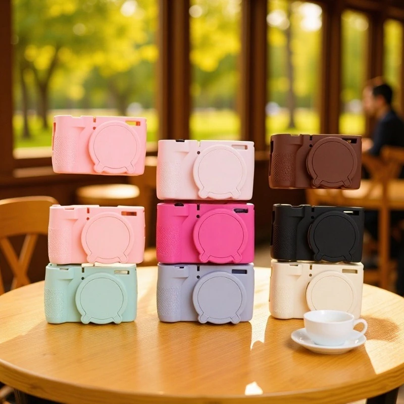 For Canon PowerShot V1  protective cover Camera Bag Silicone Case Camera Silicone Soft Rubber Case