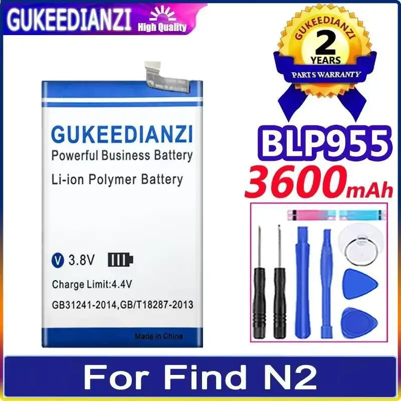 

For Oppo Find N2 Folding Mobile Phone Battery Reliable Power Supply 3600Mah BLP955