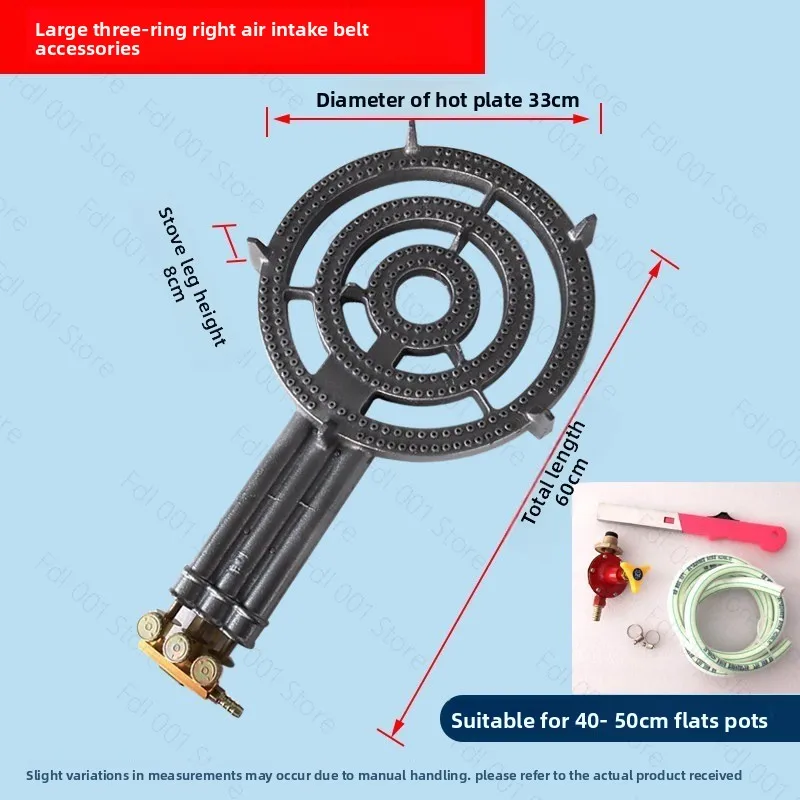 Gas Stove Commercial Fire Stove Liquefied Gas Pancake Gas Stall Burner Iron Plate Special