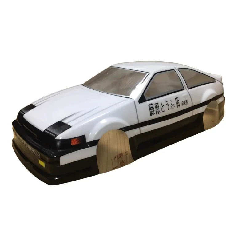 1/10 Toyta AE86 White body shell 200mm for RC Drift car 255-260mm Wheelbase Tamiya tt01 tt02 Kyosho mst carten hsp lc racing