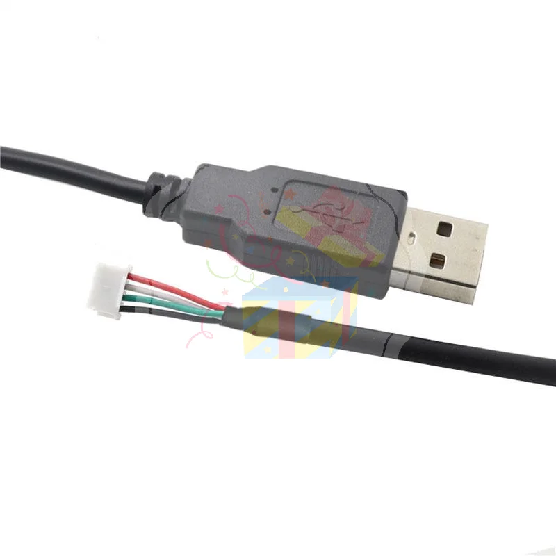 USB 2.0 MX1.25 Connection Cable 4/5 Pin Connector 30cm 50cm 1m 1.5m Option High Speed Transmission for USB Cameras