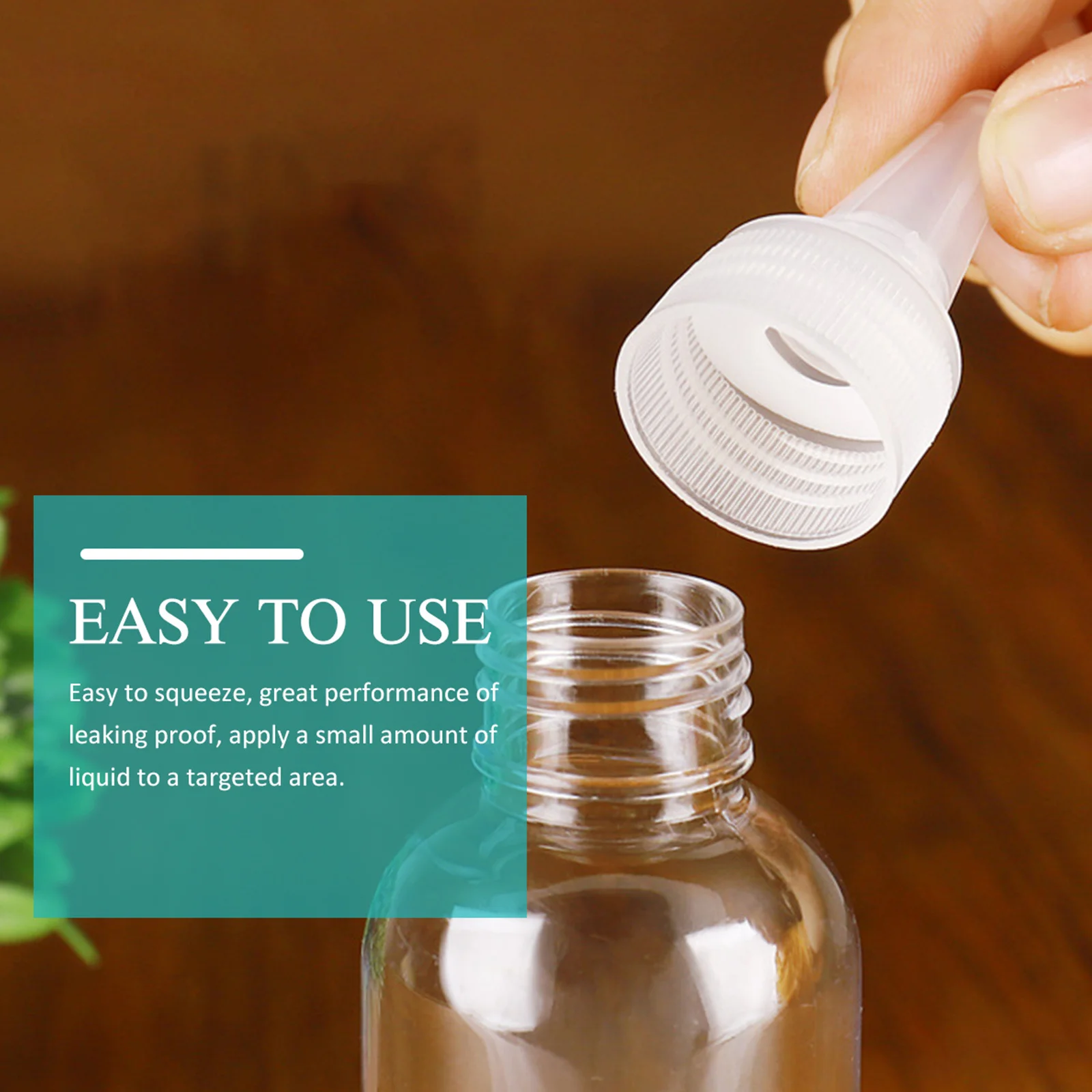 

30pcs Pointed Tip Bottles 100Ml Refillable Squeeze Applicator For Hair Dyeing Lotion Oil Ink Pigment Storage Sub Bottle