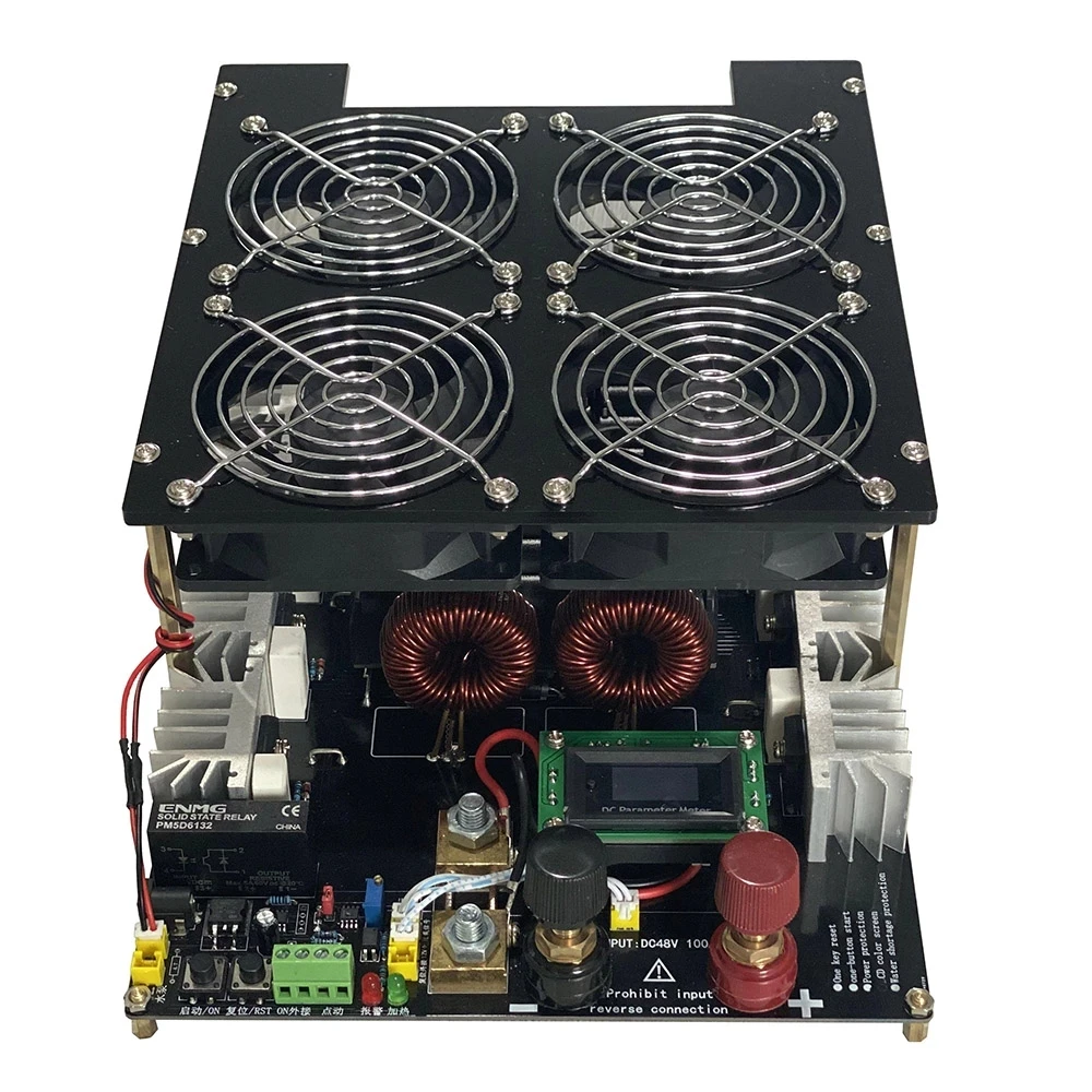 5000W Induction Heater 5KW Induction Heating Machine With Electric Energy Meter