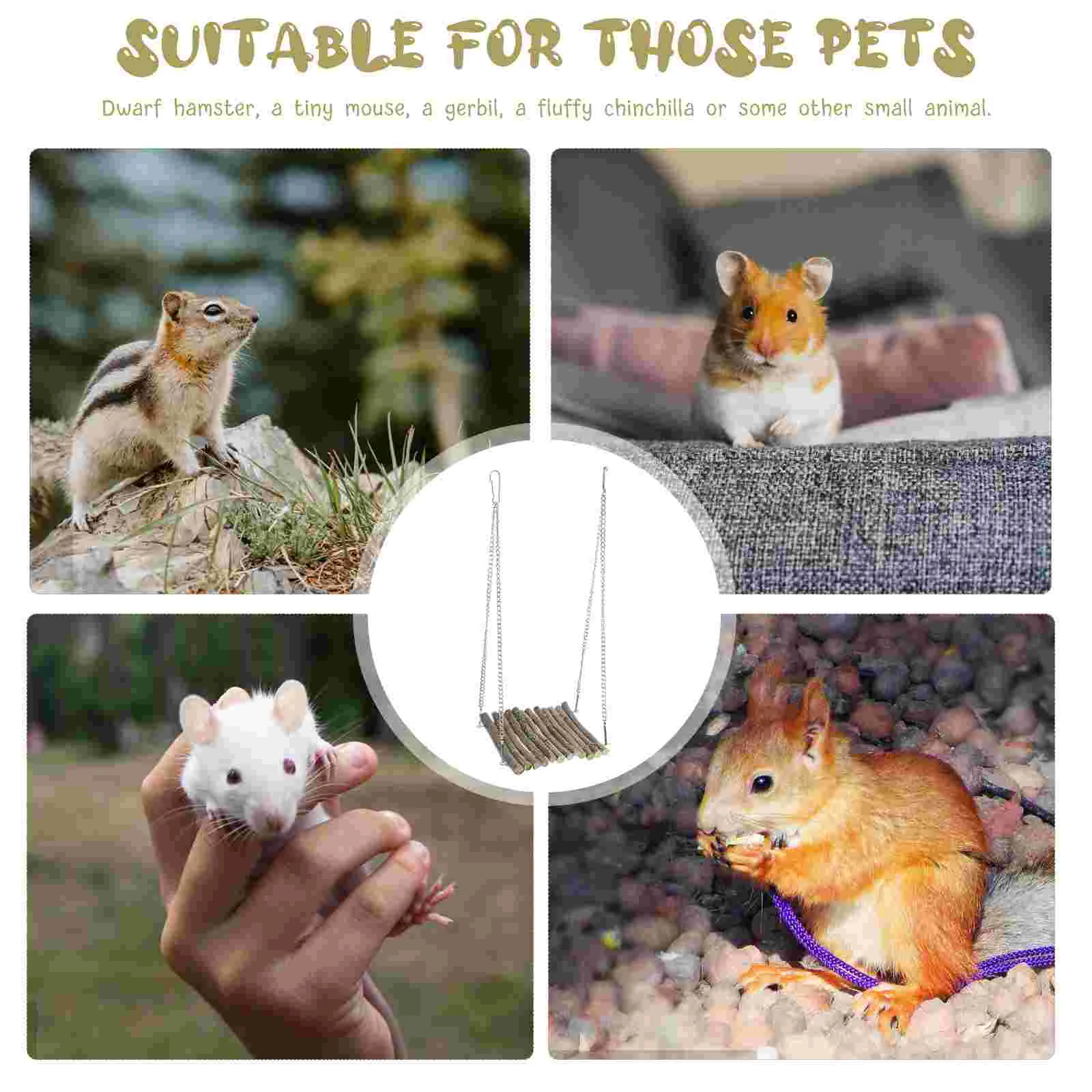 Reptile Hammock Bearded Dragon Leopard Gecko Hanging Toy Creative Lizard Swing Sleeping Bed Hermit Crab Climbing Hammocks