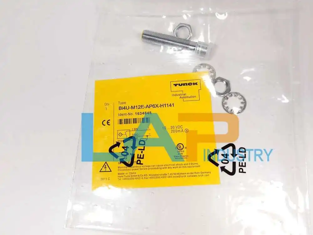 

1PCS New For TURCK Proximity Switch Bi4U-M12E-AP6X-H1141 10-30VDC 200mA