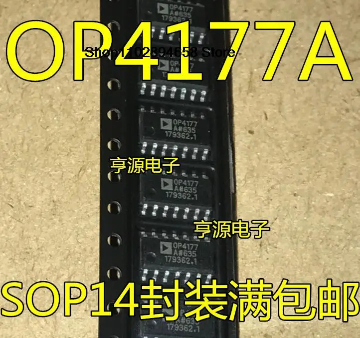 

5PCS OP4177 OP4177A OP4177AR OP4177ARZ SOP14 OP4177ARUZ TSSOP14