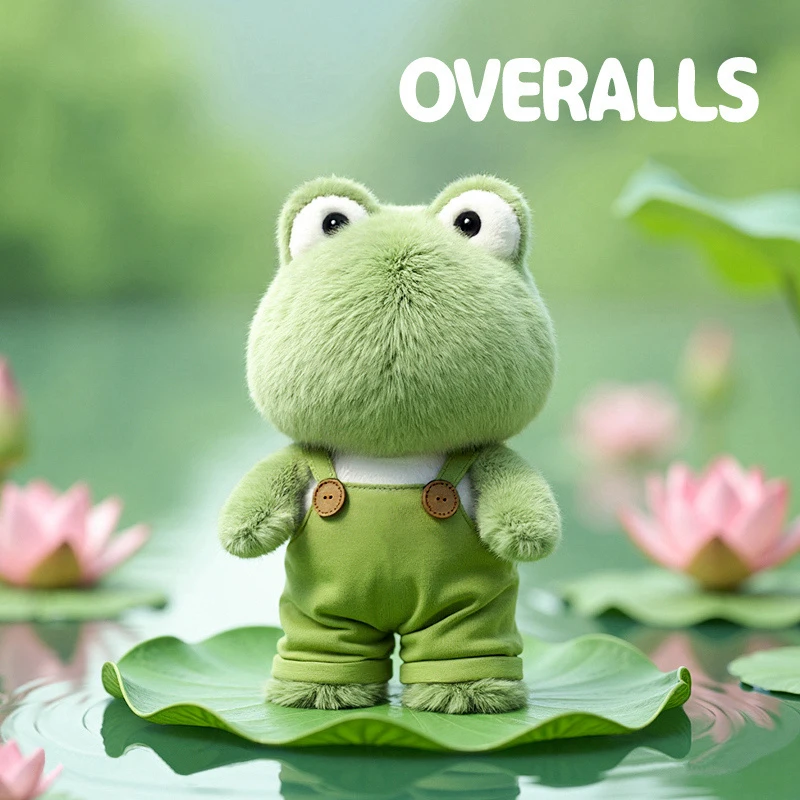 Wearing Overalls Koala Plush Toy Lovely Dungarees Frog Kitten Doll Cartoon Piglet Elephant Animal Stuffed Toy Room Decoration