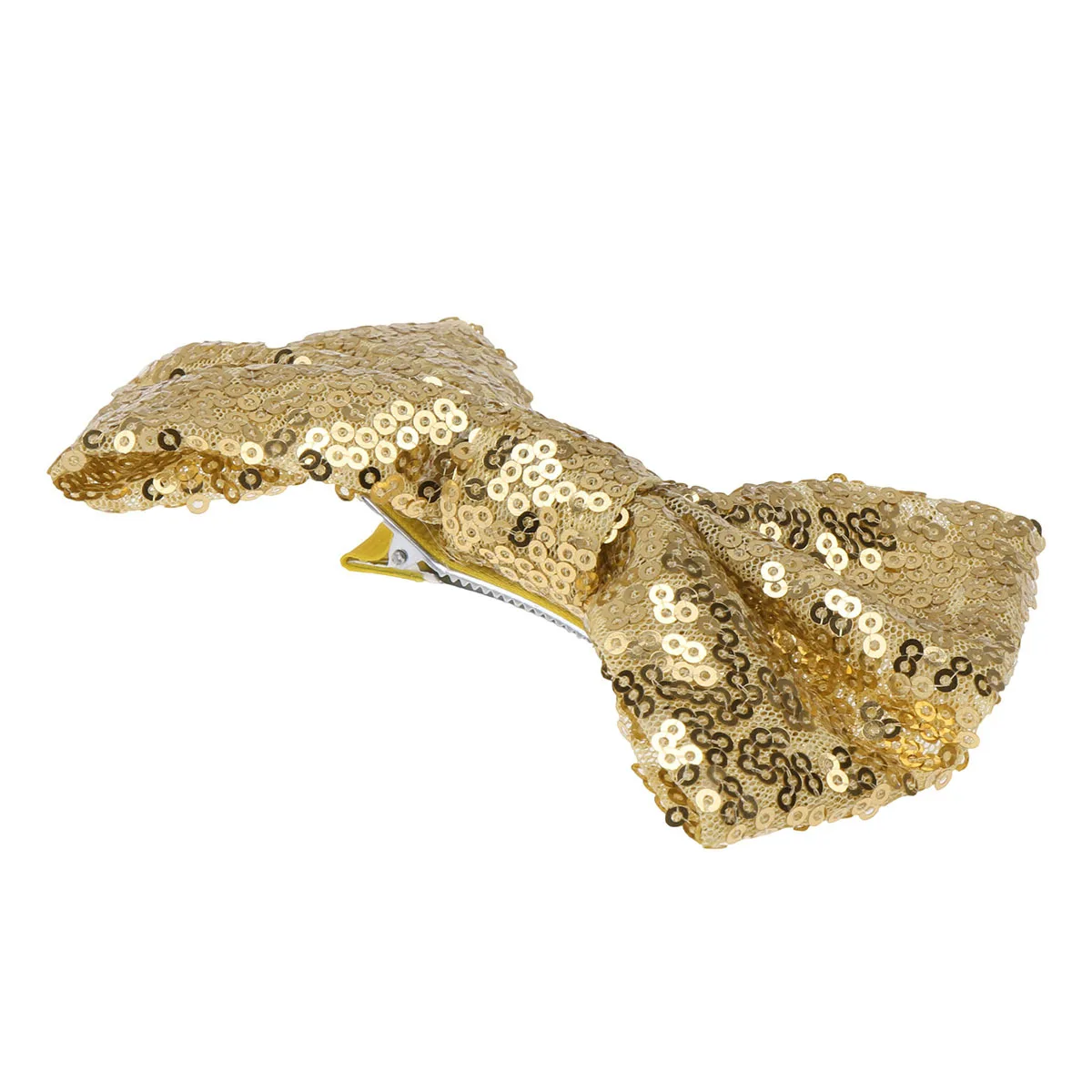 

3Pcs Large Bowknot Hair Clips Sequined Hairpins Durable for Stage Party Christmas Hair Accessories Gift Idea