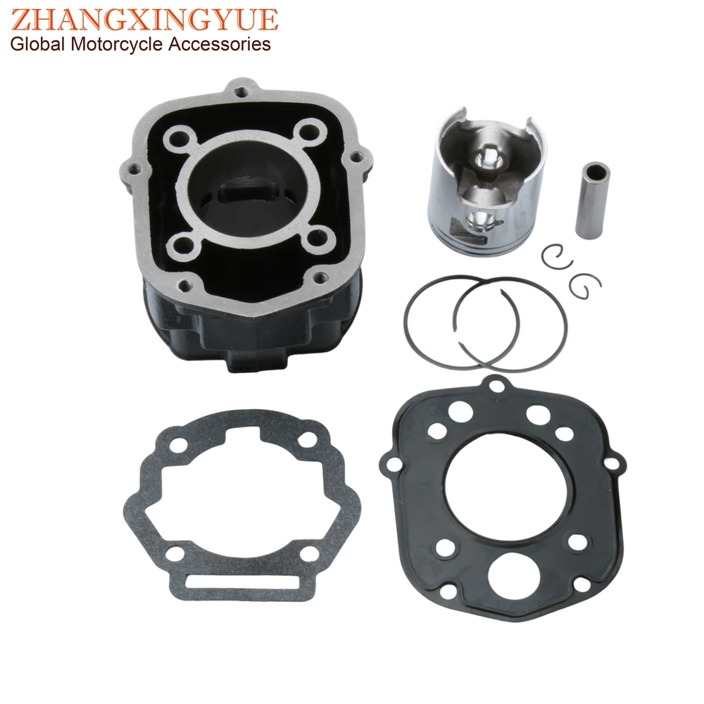 47mm 70cc Cylinder Block Kit For Gilera 50 RCR Enduro SMT SM 50cc D50B0 2-Stroke Motorcycle